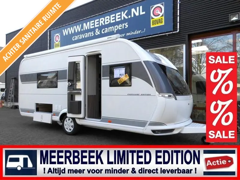 Hobby De Luxe 460 UFE voortent/mover/fietsdr. 