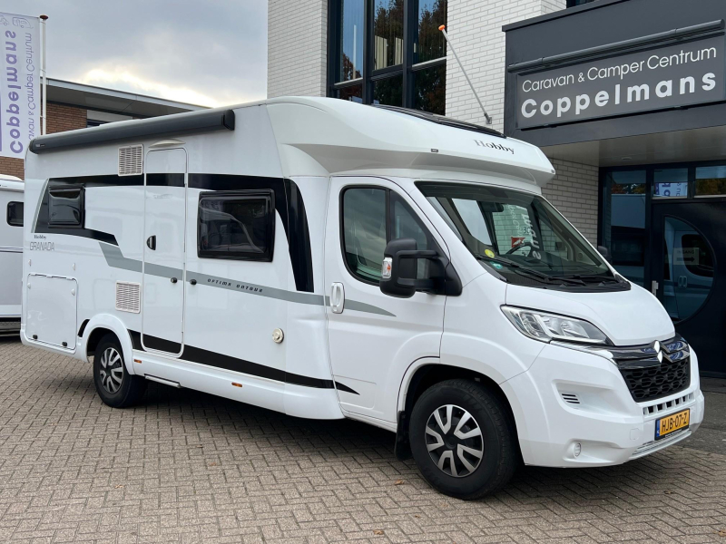 Hobby Optima Ontour 65 HFL fransbed, airco, hefbed  foto: 21