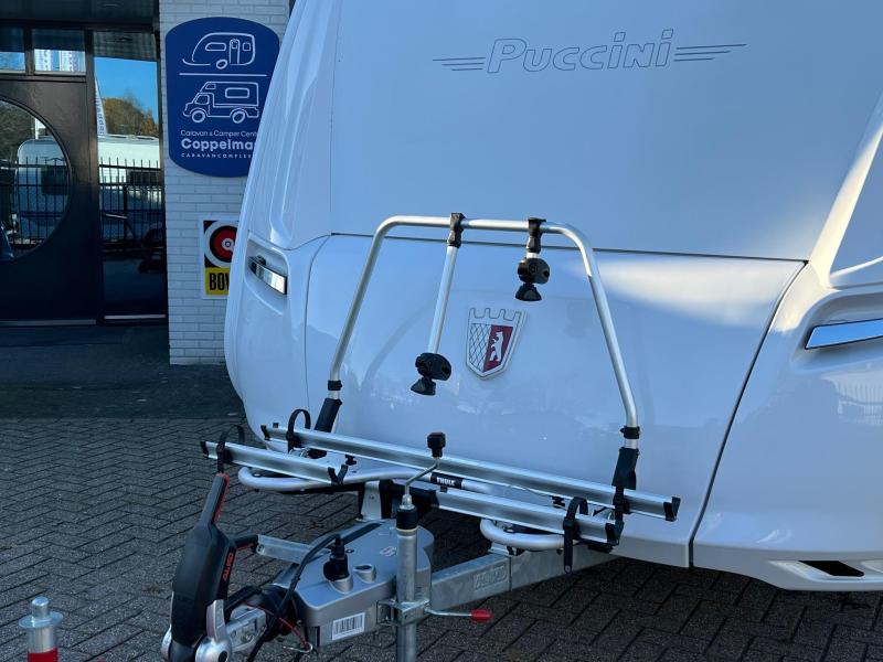 Tabbert Puccini 685 DF queensbed, mover, airco 