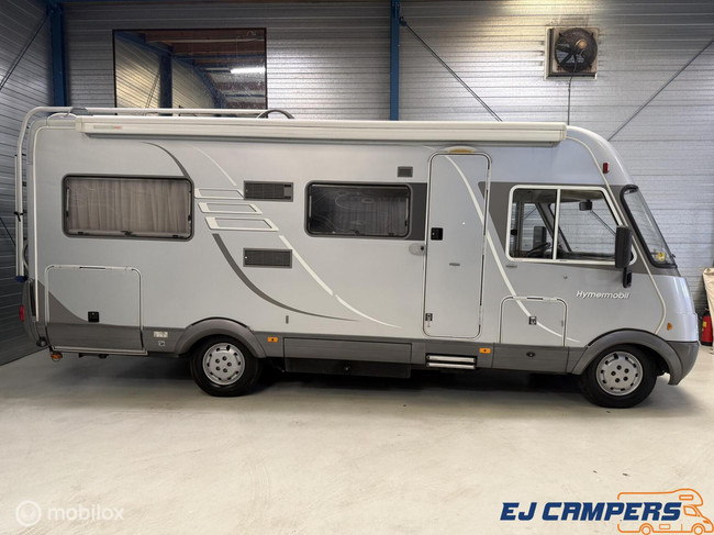 Hymer B 654 Fransbed + Hefbed / Airco op motor! foto: 2