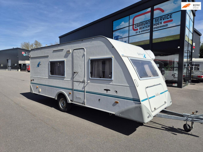 Eifelland 550TKM Stapelbed + treinzit + voortent. 5 pers. foto: 0