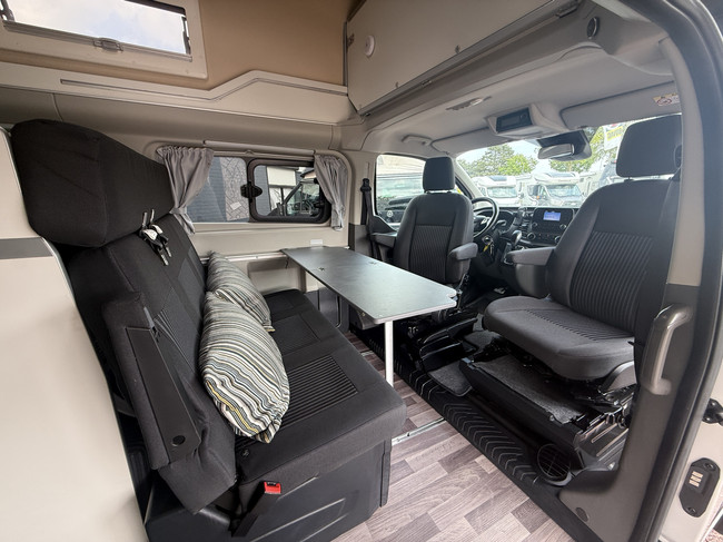 Ford Nugget plus techo alto Westfalia autom&aacute;tico 170 cv 4 plazas aire acondicionado c&aacute;mara control de crucero llantas de aleaci&oacute;n gancho de remolque desmontable pdc d/t foto: 12