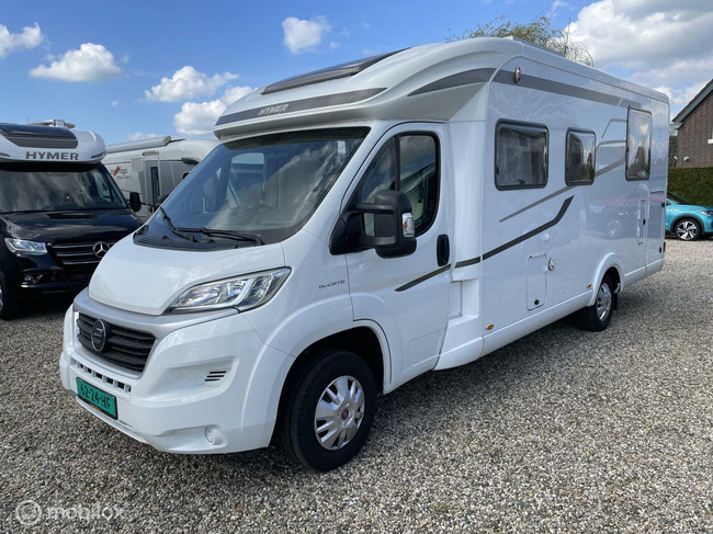 Hymer Tramp 698 Semi-integraal met Hef én Queensbed 2X Airco, Solar zéér weinig km's! foto: 10