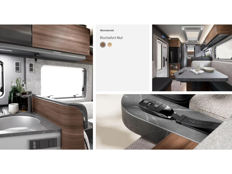 &iexcl;Hymer B-MC I 680 ARMARIOS SUPERIORES EN LUGAR DE CAMA ABATIBLE! foto: 8