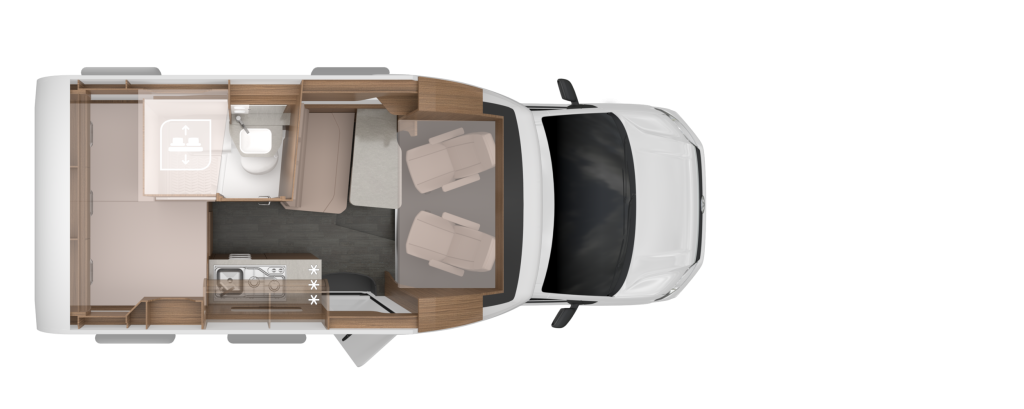 Knaus Tourer Van 500 MQ Vansation, T6 Cama transversal Autom&aacute;tico 150 CV foto: 25