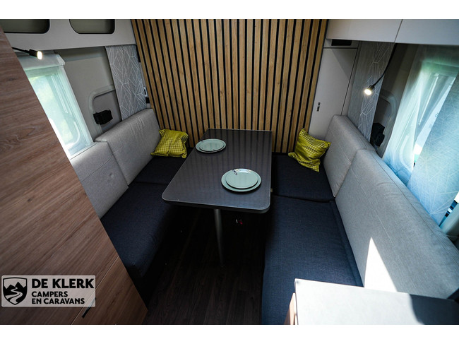 Knaus Yaseo 500 DK Inkoop Korting 5700,- stapelbed indeling foto: 18