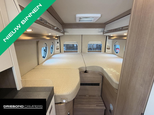 Malibu 640 LE Charming GT 9T-Automaat Enkele Bedden Zonnepaneel Omvormer Maxxfan foto: 2