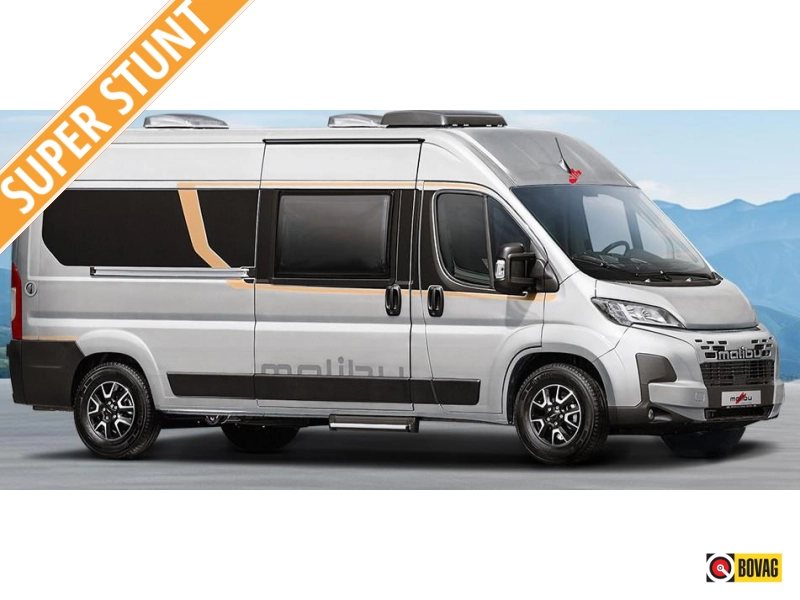 Malibu Van Two Rooms 640 LERB Lengtebedden, automaat