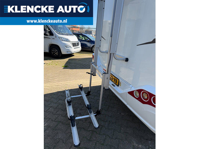 Sunlight T60 TOPSTAAT Airco Dwarsbed 81.086km Elektrische fietsendrager Capron Cruise ctrl Navi foto: 18