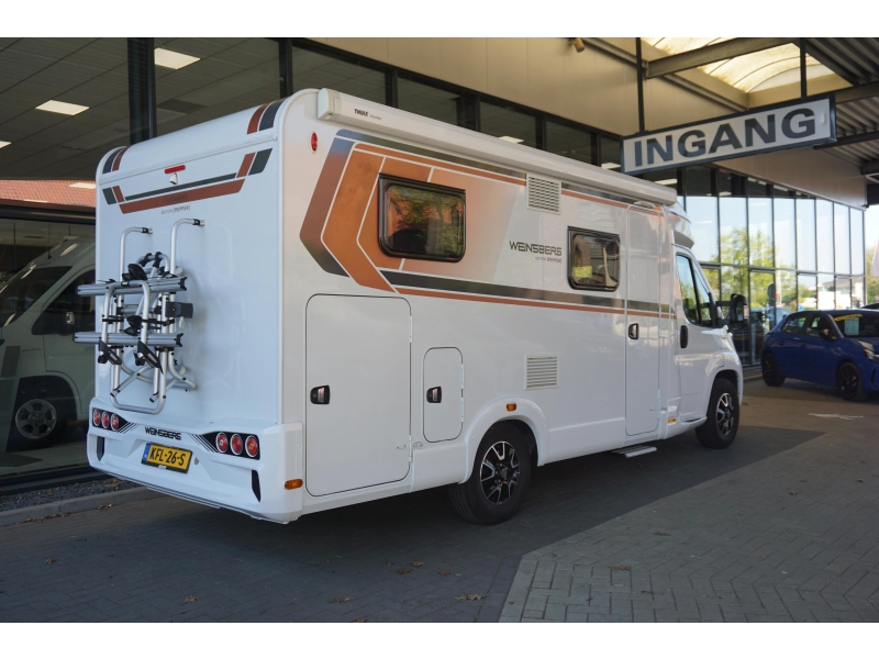 Weinsberg CaraCompact Pepper 600 MEG L&auml;ngsbetten Dachklimaanlage Foto: 16