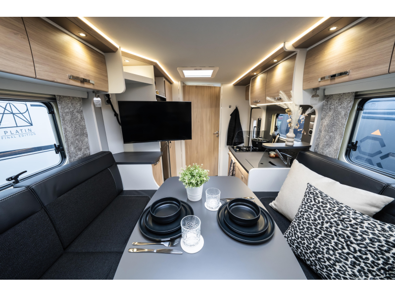 Frankia Platin Plus Final Edition Rond zit met lengtebed  foto: 11