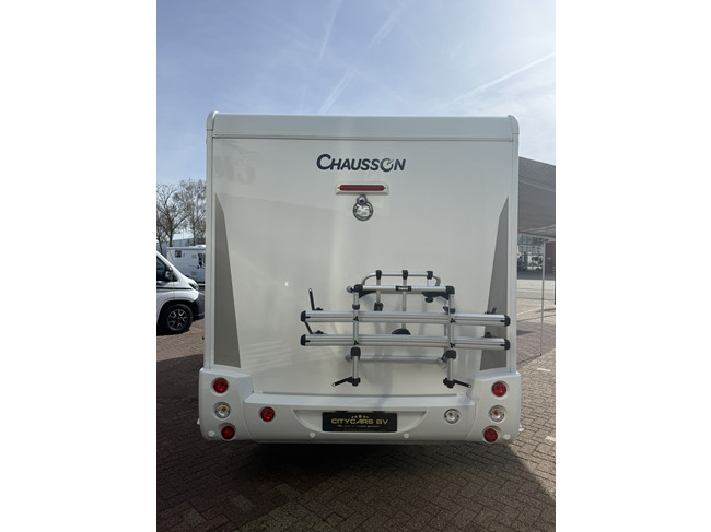 Chausson Flash 718 EB cama queen+cama abatible portabicicletas panel solar antena parab&oacute;lica el&eacute;ctrica TV puerta mosquitera remis plisado foto: 7