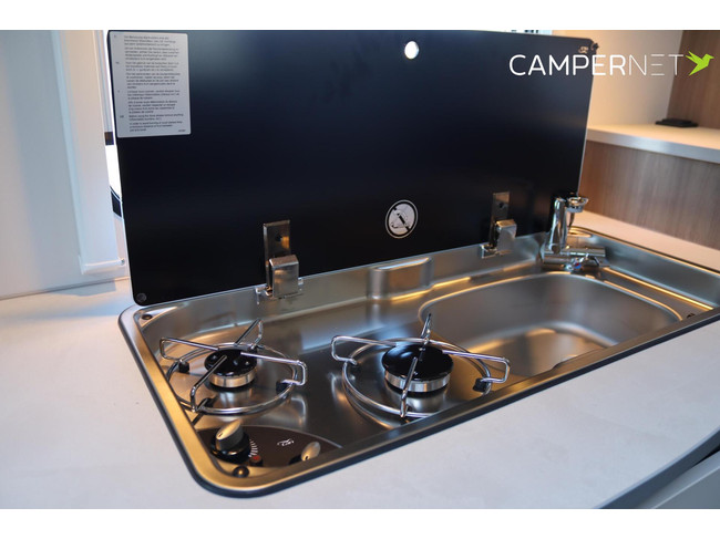 Carado V337 Fiat 140pk Automaat | Pro + Pakket | Compact model | Lengtebedden | Nieuw uit voorraad leverbaar | foto: 11