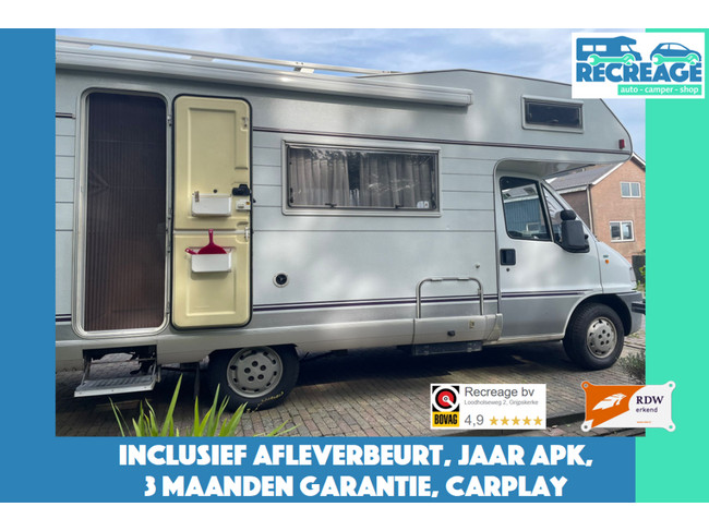Fiat 2.8 tdi chausson Airco Semi-intégré très agréable