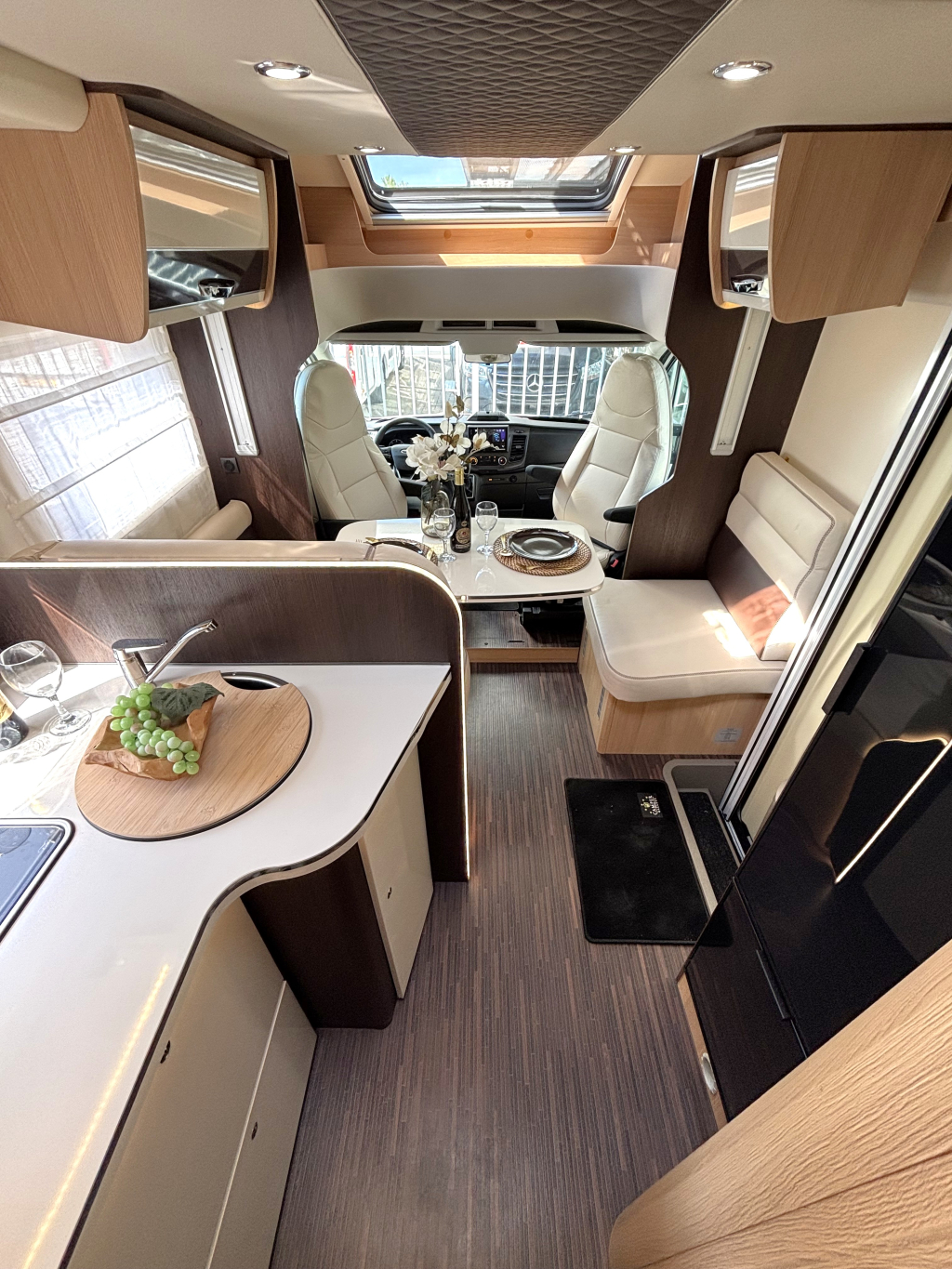 Mc Louis MC4 273 AUTOMAAT ENKELE BEDDEN + HEFBED LEDER 170PK foto: 12