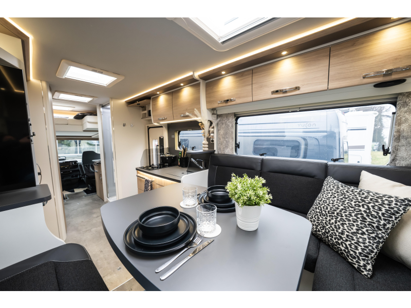 Frankia Platin Plus Final Edition Rond zit met lengtebed  foto: 10