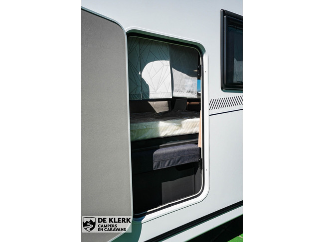 Knaus Yaseo 500 DK Inkoop Korting 5700,- stapelbed indeling foto: 5