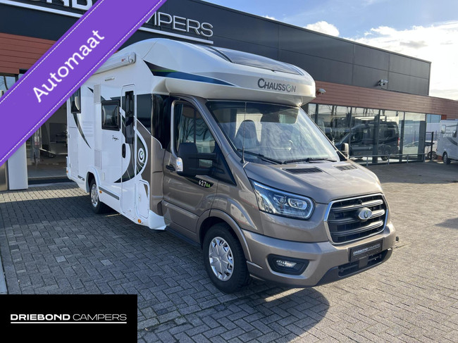Chausson 627GA Premium 170HP Automatic Single Beds Drop-down Bed 2X Airco Awning photo: 0