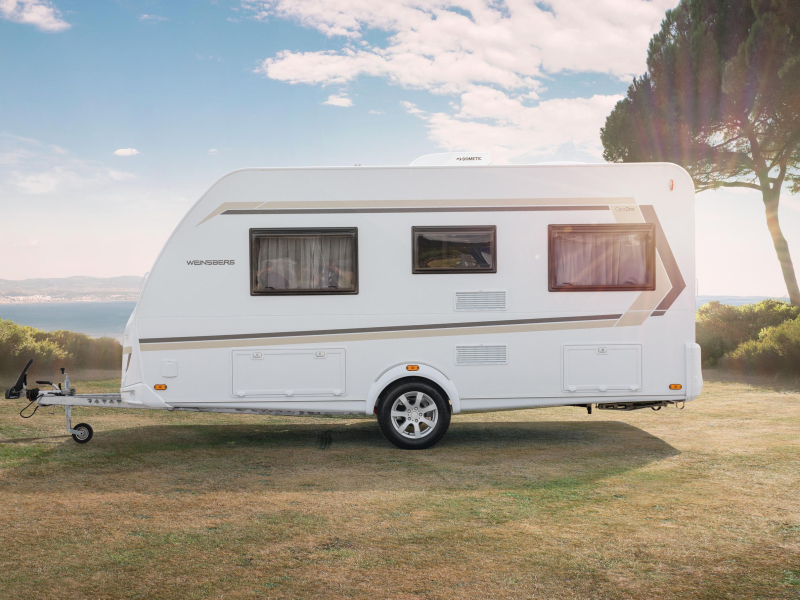 Weinsberg CaraOne Edition HOT 450 FU fransbed / rondzit  foto: 0