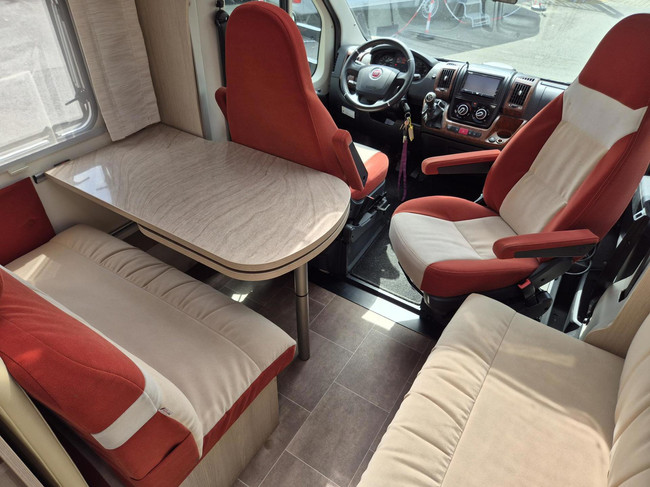 B&uuml;rstner Fiat NEXXO 660 Franz&ouml;sisches Bett, Klimaanlage + Markise 2. Besitzer Foto: 10