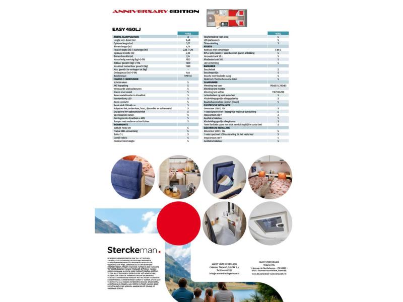 Sterckeman Easy 450 LJ Anniversary Edition Model 2025  foto: 11