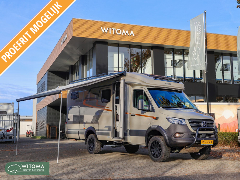 Hymer ML-T 580 4X4 Crosstrail OP LOCATIE ! 