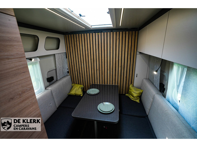 Knaus Yaseo 500 DK Inkoop Korting 5700,- stapelbed indeling foto: 19