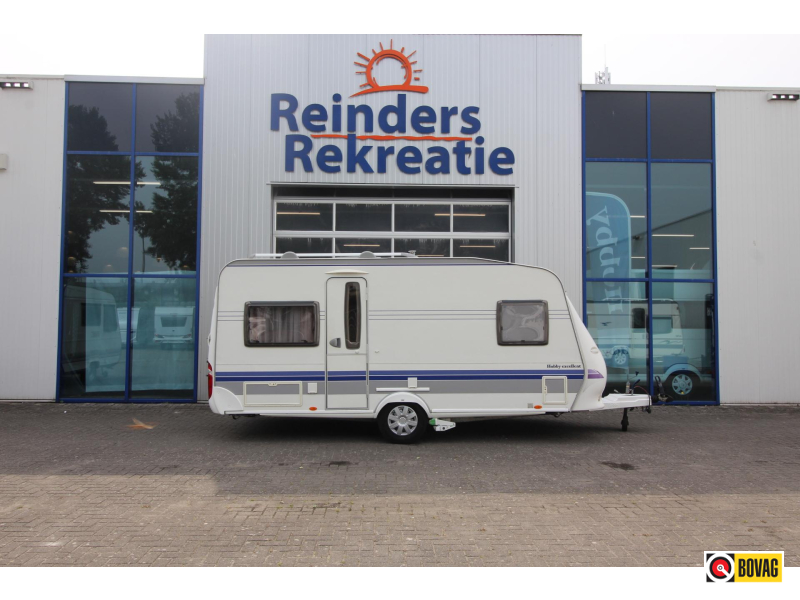 Hobby Excellent 460 UFE Mover Voortent Fietsenrek  foto: 0