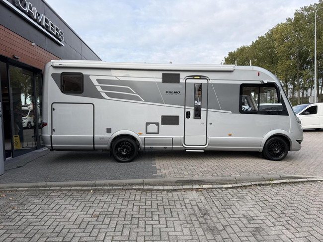 Hymer B704 SL Palmo Enkele Bedden Hefbed Zonnepanelen Omvormer foto: 6