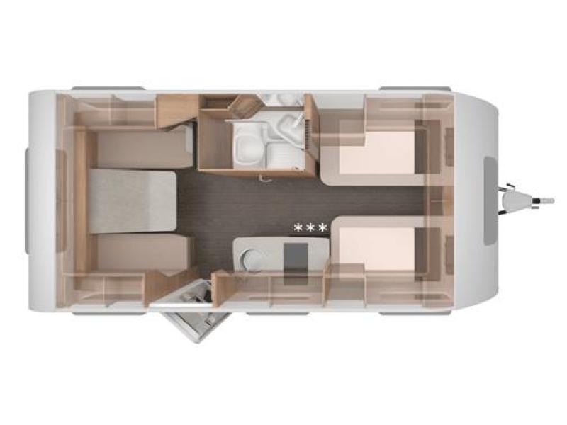 Knaus Sudwind 60 Years 460 EU enkele bedden / voorraam  foto: 19