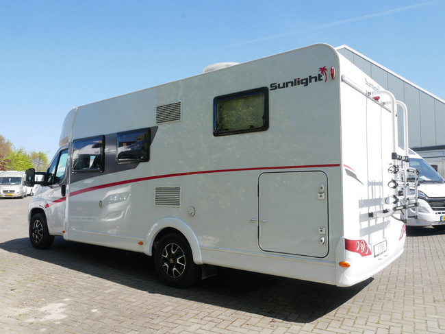 Sunlight T67, 9-Traps automaat, Lengtebedden, XXL Garage foto: 22