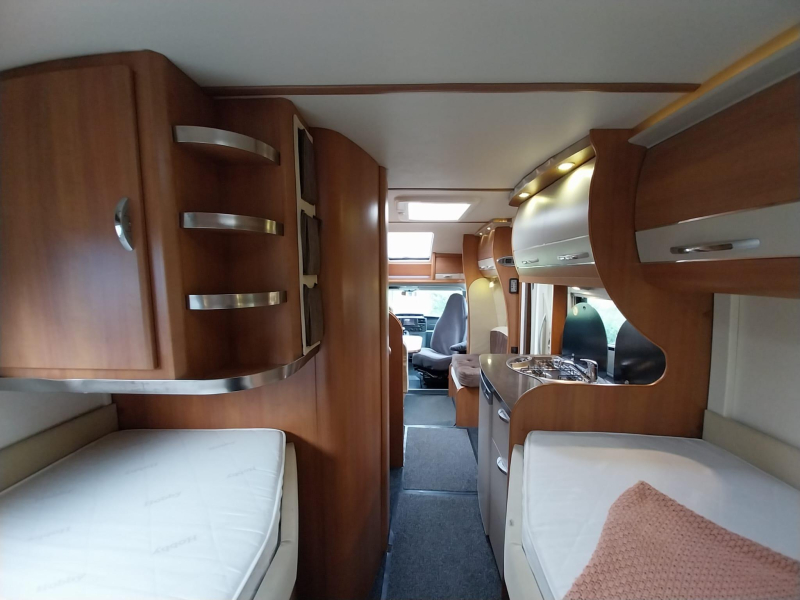 Hobby 650 Met extra lage bedden!  foto: 12