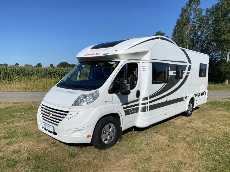 Dethleffs Magic Edition 7151 EB lengte bedden + hefbed  foto: 2