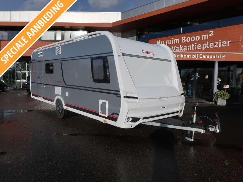 Dethleffs Camper 560 FMK STAPELBED EN RONDZIT!