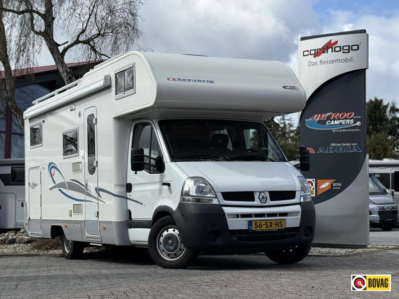 Adria Izola 697 SL Alkoof + lengtebed 