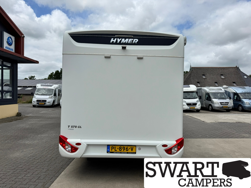 Hymer Tramp T 578 CL, single beds photo: 3