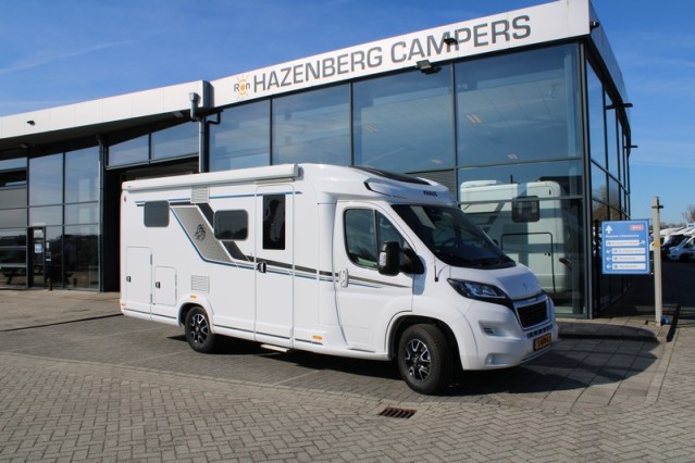 Jonge Knaus VanSation 650 Peugeot 2.2 l/ 165 pk met slechts 7.873 km enkele bedden (45  foto: 0