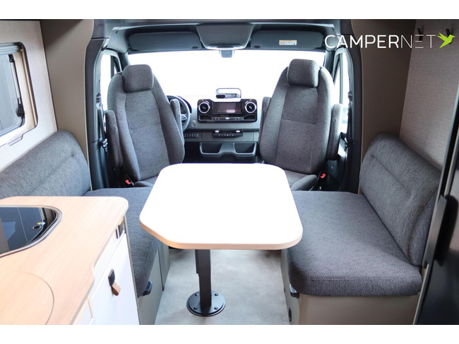 Hymer GT-S 685 170pk Automaat | Face to Face | Oven | Dieselverwarming | Winterpakket | Gescheiden Douche | Lengtebedden | Nieuw uit v foto: 8