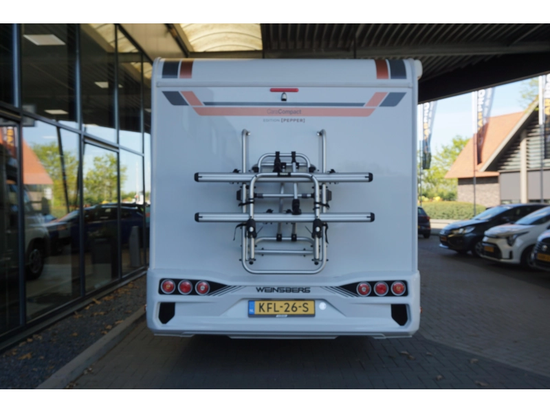 Weinsberg CaraCompact Pepper 600 MEG L&auml;ngsbetten Dachklimaanlage Foto: 17