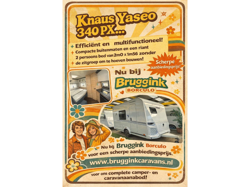 Knaus Yaseo 340 PX SEHR KOMPAKT! Foto: 1