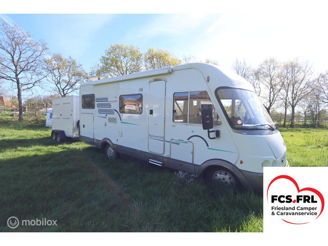 Fiat HYMERMOBIL B644 eventueel met aanhangwagen foto: 1