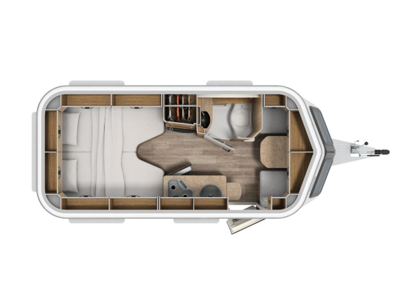 Eriba Touring Troll 542 GT CAMAS INDIVIDUALES foto: 11