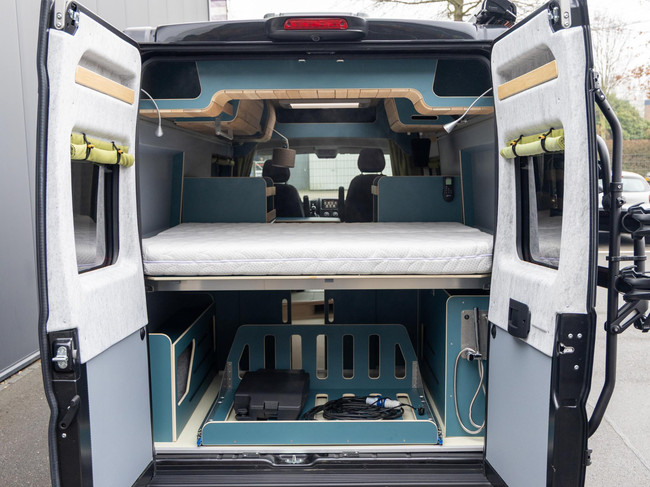 Peugeot Boxer 2.2 BlueHDi 140 L3H2 3.3t VAN-Jorn modulaire buscamper, ready to ride (DEMO) foto: 10