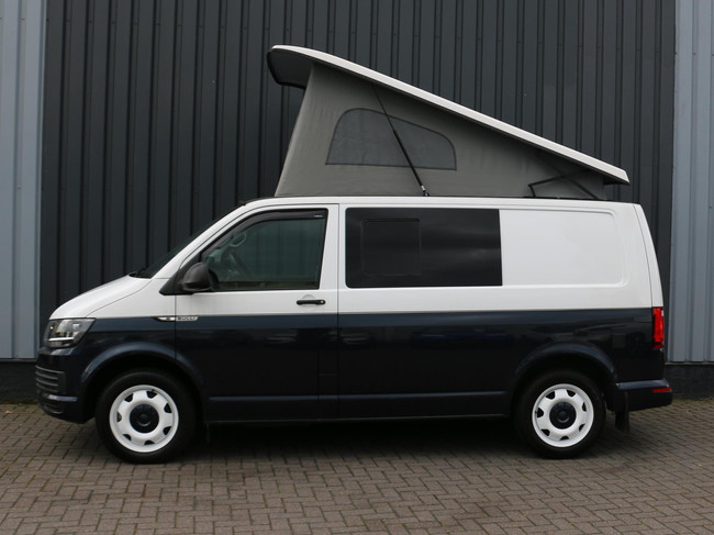 Volkswagen Transporter Camper TDI 150PS T6 Automatik | Klimaanlage | Sitzheizung | Elektr. Fenster | 4 Schlafpl&auml;tze | neues Interieur | K&uuml;hlschrank + Gefrierfach | Foto: 3