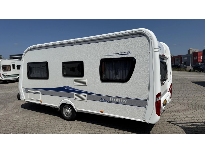 Hobby Prestige 495 UFE frans bed rondzit toilet  foto: 15