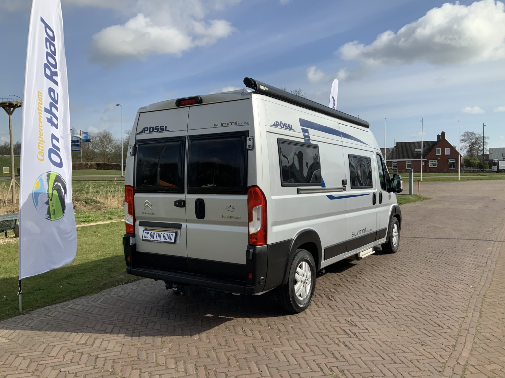 P&ouml;ssl Summit 600 Kastenwagen, 2.3 160 PS, mit Steuerkette, Querbett, Motorklimaanlage, Drehsitze, Bj. 2018 Camperzentrum unterwegs Marum Foto: 33