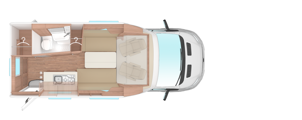 Weinsberg X-Cursion Van 500 LT Edition [pepper] foto: 24