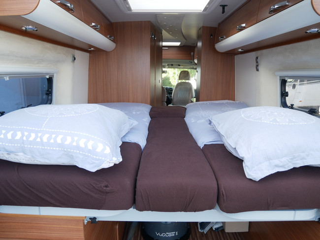 Adria Twin 640 SL, Lengtebedden, Maxi Chasis, Construct slot foto: 20