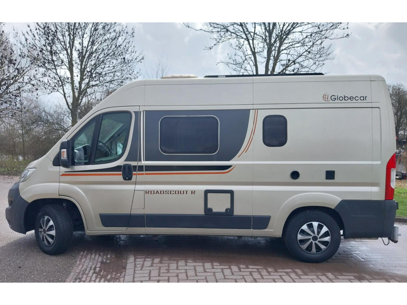 Globecar Roadcamp R met een lengte van 560cm  foto: 9