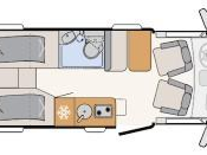 Dethleffs Globebus Go T45 Enkelbed-EX-Verhuur/airco  foto: 1